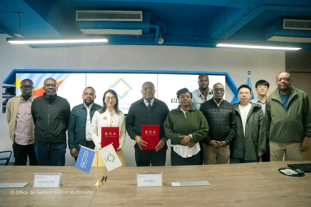 RDC–CHINE : L'OGEFREM renforce son partenariat logistique avec HRL et s'inspire du modèle chinois des ports secs